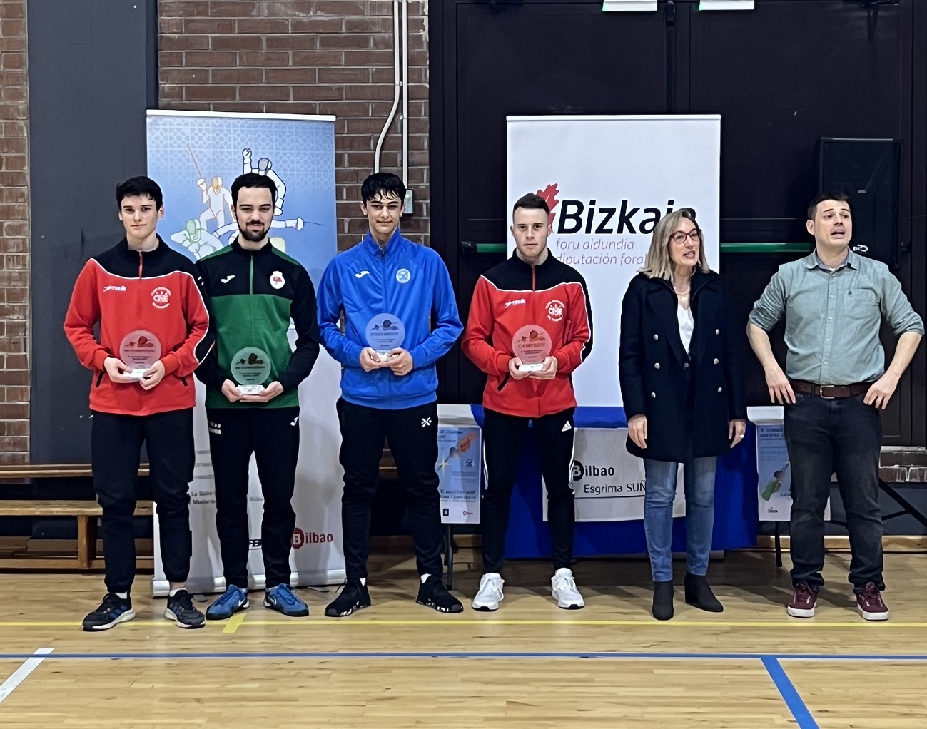 Destacada actuación navarra en el I Ranking de Euskadi de espada absoluta